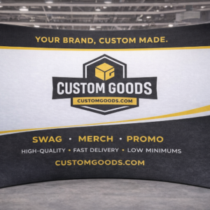 Curved Tension Fabric Display