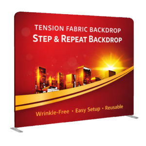 Straight Tension Fabric Display