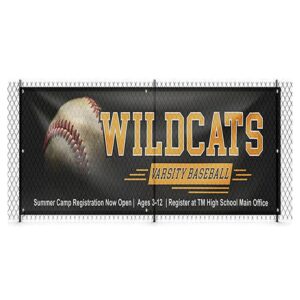 Custom Mesh Concert Fence Banners product example