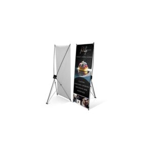 Custom X-Stand Concert Banner product example