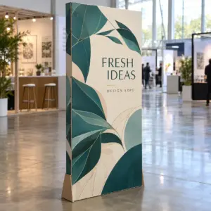 Custom Double-Sided Cardboard Totem Displays - example customer design