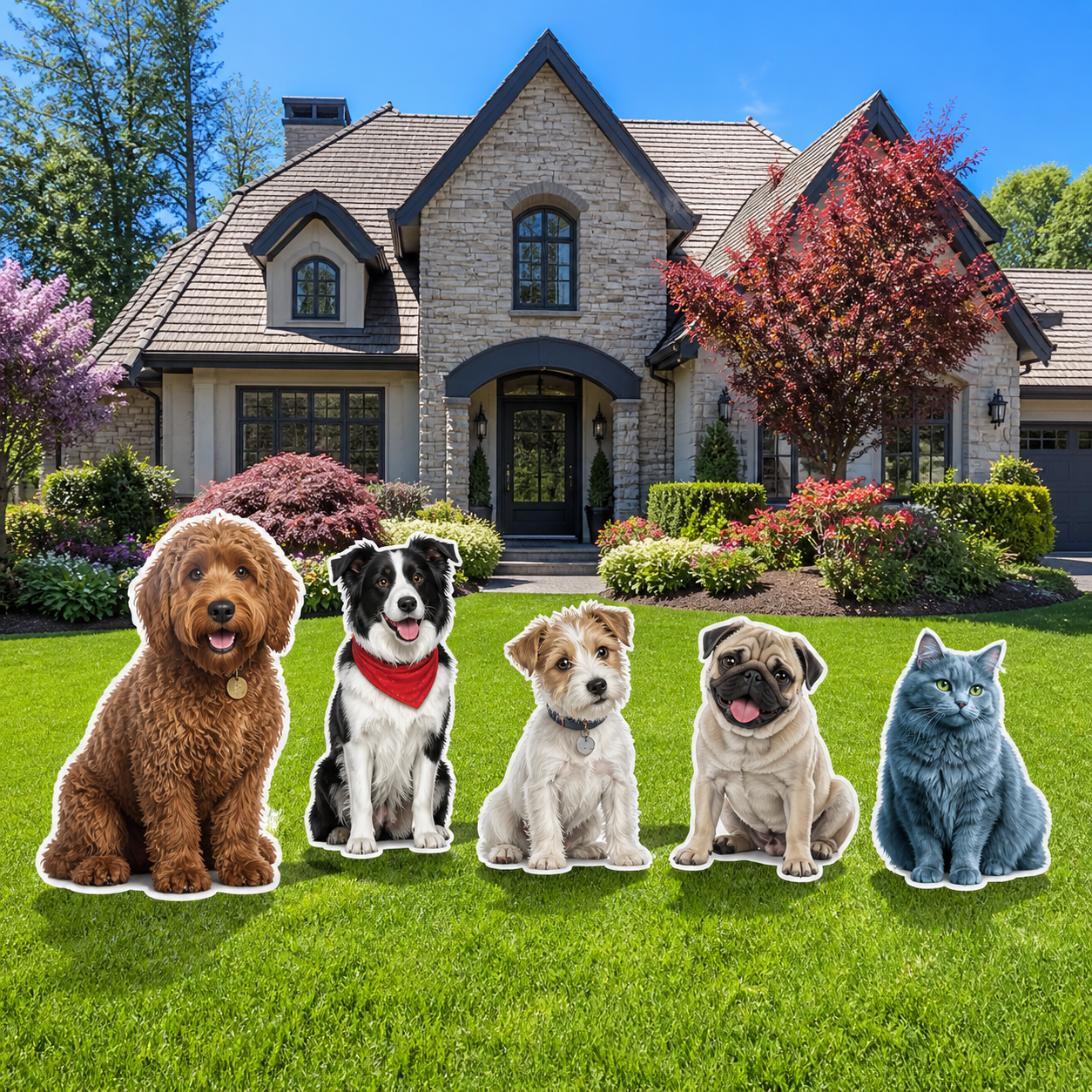 Custom Pet Life-Size Cardboard Cutouts - Image 2