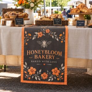 Custom Table Runner illustrative customer design