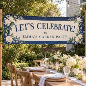 Party Banners illustrative customer design