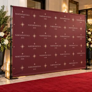 Step and Repeat Banners illustrative customer design