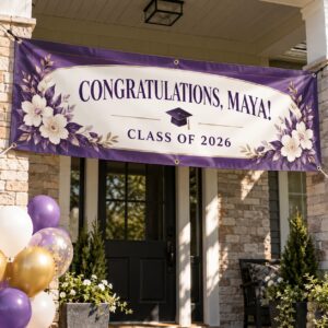 Graduation Banners illustrative customer design