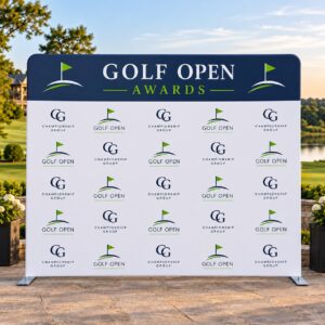Custom Sports Awards Tension Fabric Backwalls